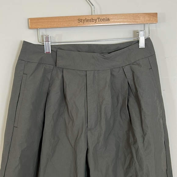 Free People Gabriette Barrel Trouser Turkish Coffee Dark Brown Pant Mid Sz 4 NEW - Picture 5 of 15